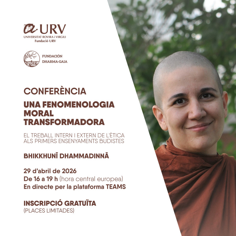 Conferència a càrrec de Bhikkhunī Dhammadinnā